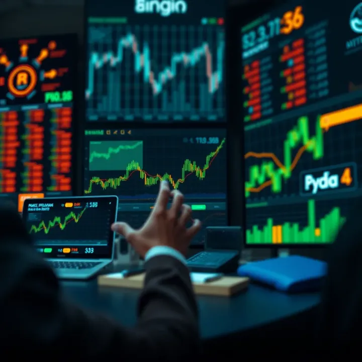 Visual representation of Apex Fondeo's application in optimizing financial operations and decision-making