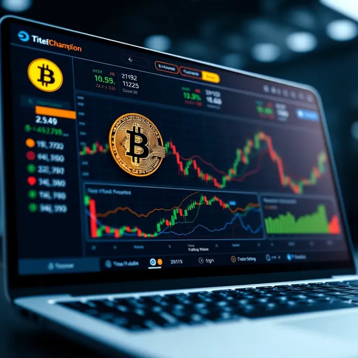 Interface of an automated trading platform showing Bitcoin transactions and analytics