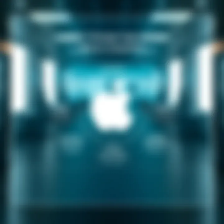 Diagram showcasing Apple's strategic responses to evolving market competition