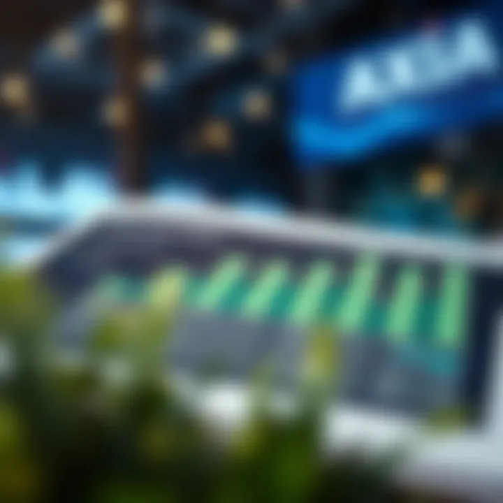 Graphical representation of investment portfolio diversification strategies