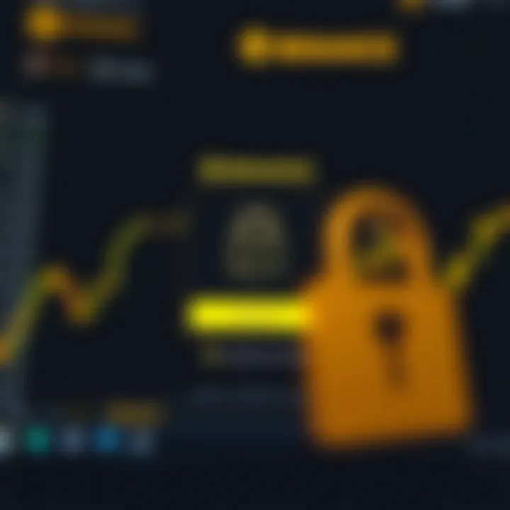 Secure login interface of a cryptocurrency trading platform showing authentication elements