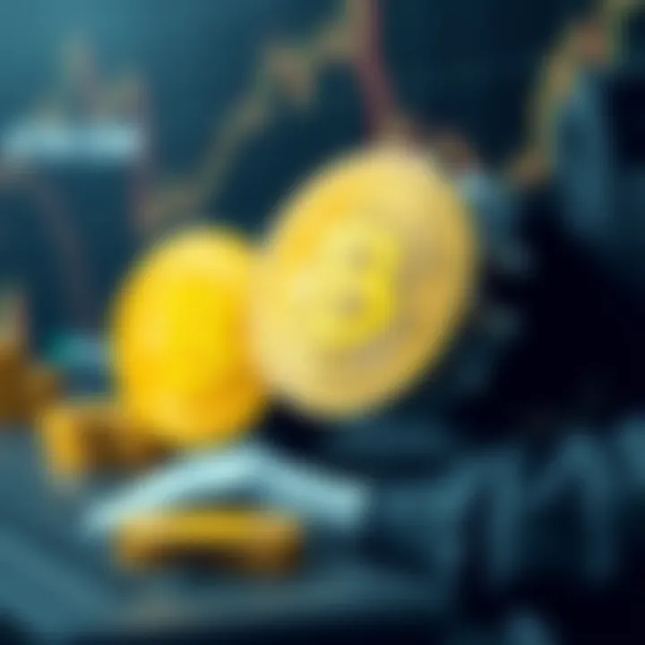 Illustration of security features and risk management in cryptocurrency trading platforms