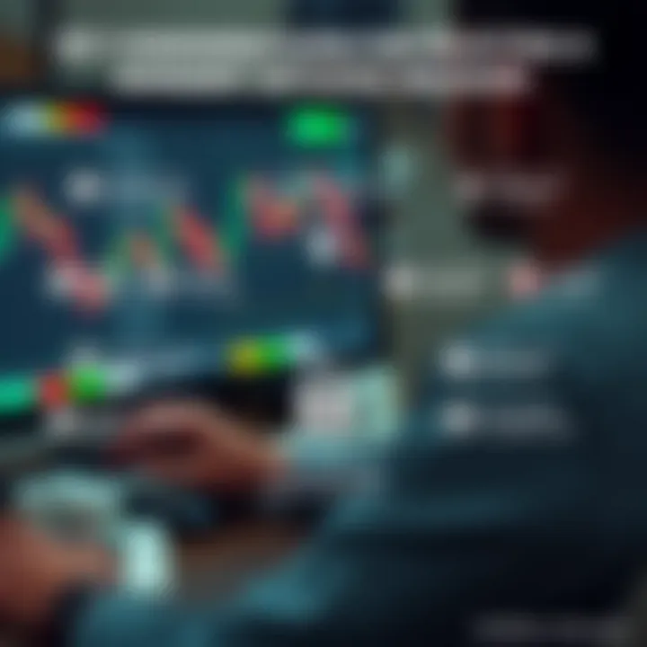 Visual representation of key factors to consider when choosing a binary options broker including security and risk management