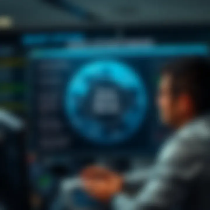 Diagram illustrating the functioning of binary options brokers and their role in trading