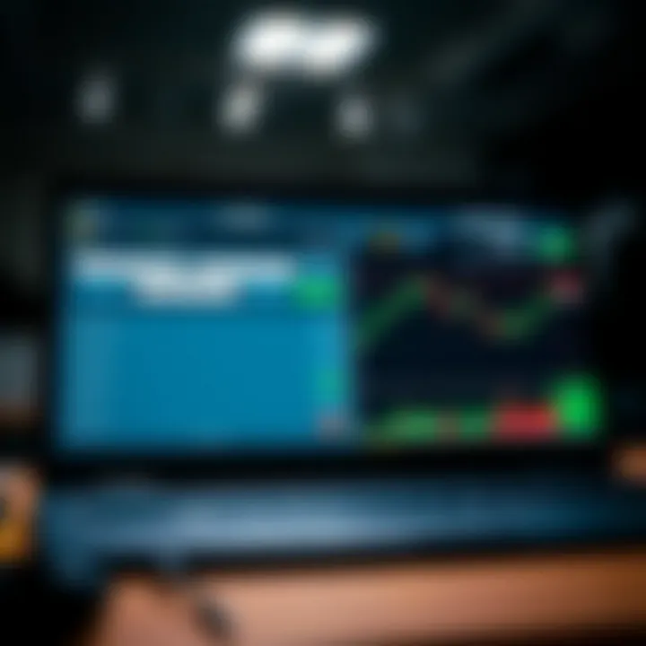 Lot Size and Pip Calculator Tool Interface with Risk Analysis User interface of a lot size and pip calculator tool with input fields and chart visualization