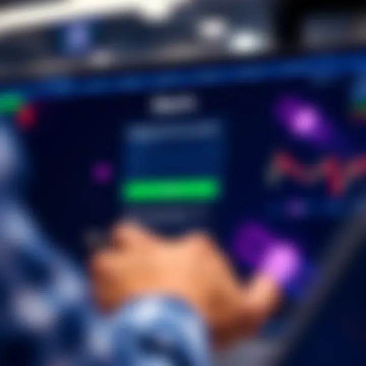 User filling out registration form on Deriv trading platform interface