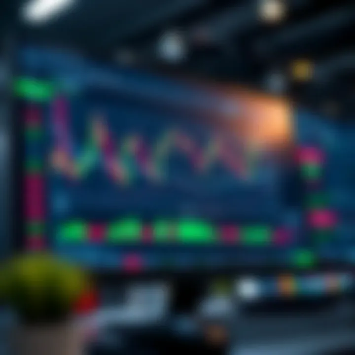 Detailed interface of cTrader showing advanced charting and trading tools for financial markets