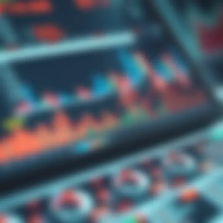 Visual representation of data aggregation methods used for calculating synthetic indices in economic analysis