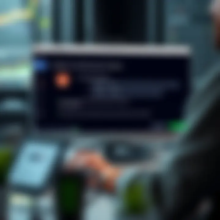 User verifying system requirements and security settings before installing Deriv trading platform