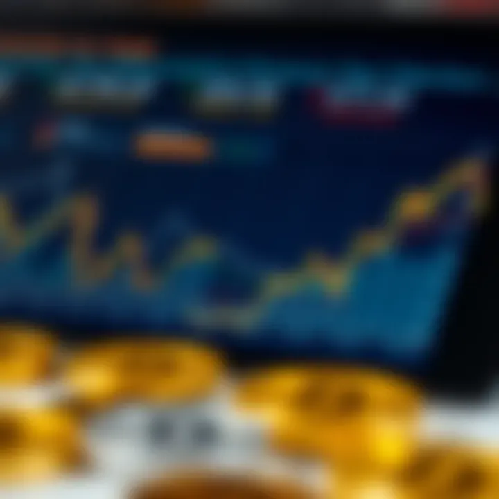 Chart illustrating economic factors influencing cryptocurrency valuation