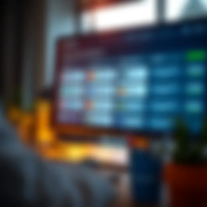 Various payment options displayed on a computer screen for online trading deposits