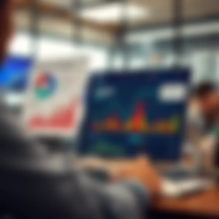 Graphic depicting strategies for increasing earnings in affiliate marketing with charts and promotional tools