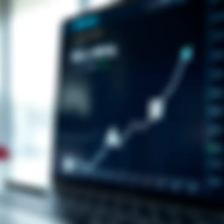 Graph showing an upward trend with icons representing safe investment strategies and risk management