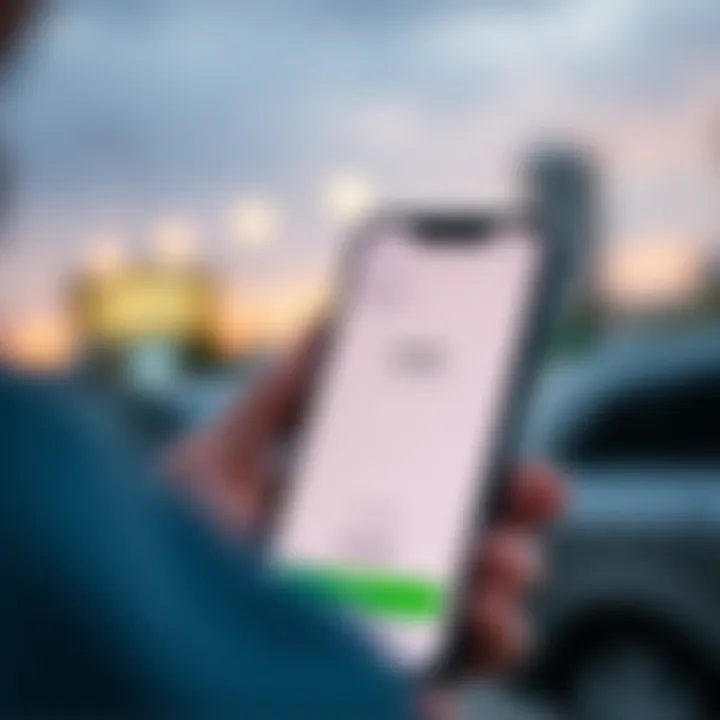 Mobile phone displaying Nequi app with balance update after transaction