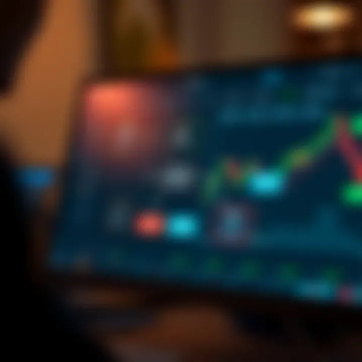 Diagram showing the referral program flow in an online trading platform