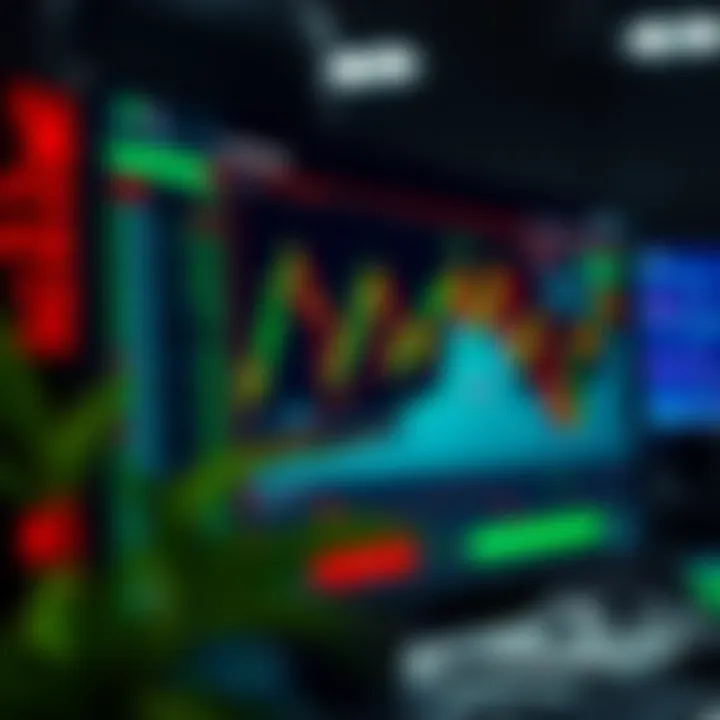 Overview of Roboforex trading platform interface displaying market charts and trading options