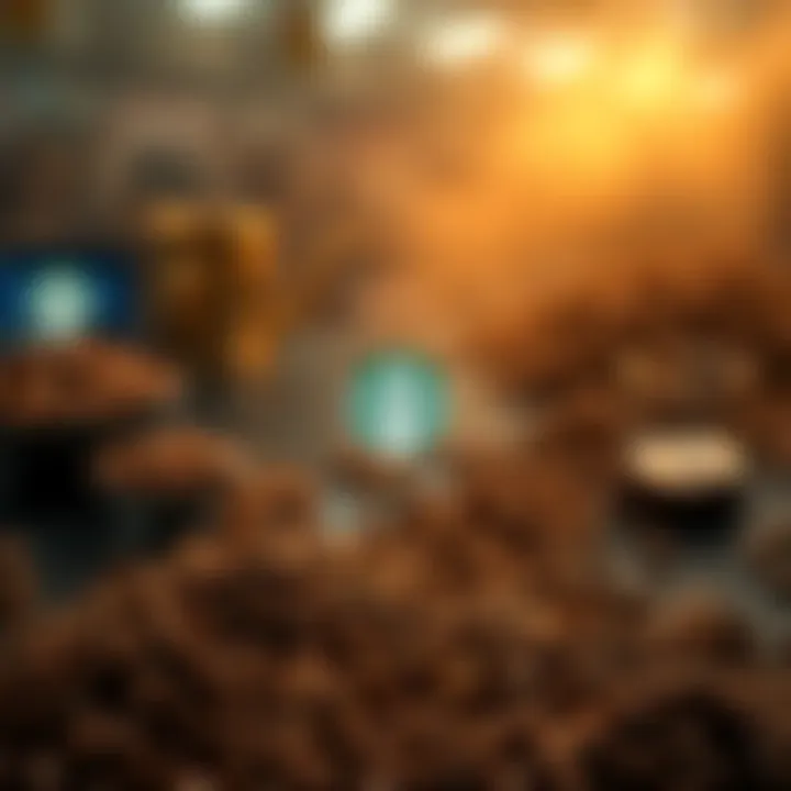 Global coffee market competition landscape highlighting major brands and market shares