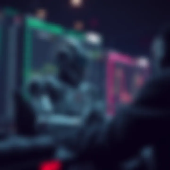 Diagram illustrating automated trading bots executing trades on the Deriv platform