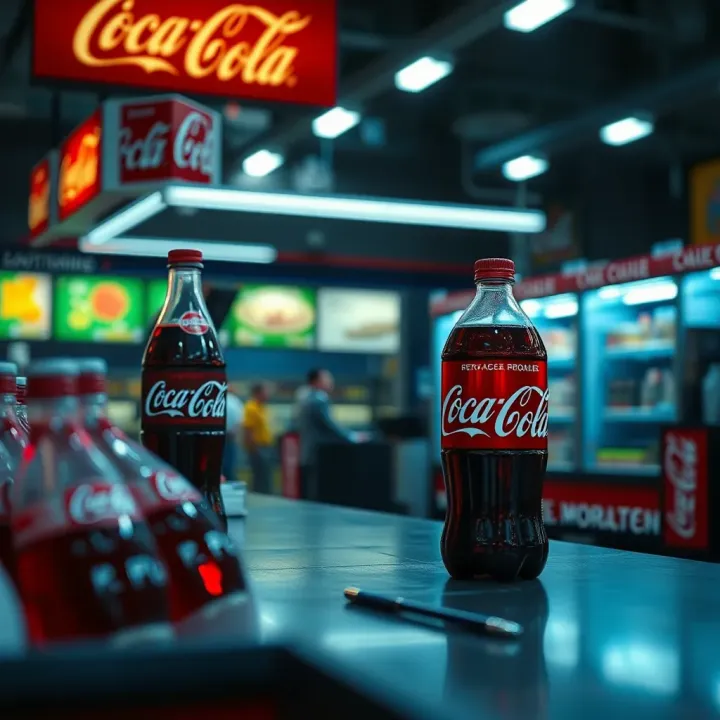 Local beverage market dynamics showing competitive strategies and product diversity influencing Coca-Cola