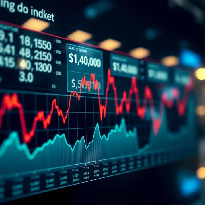 Graph illustrating the dynamic fluctuations and trends of the Boom Market index