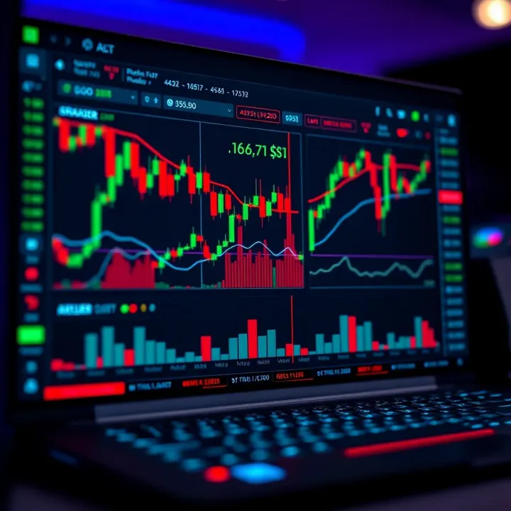 Overview of Doo Prime trading platform interface showing advanced financial charts and market data
