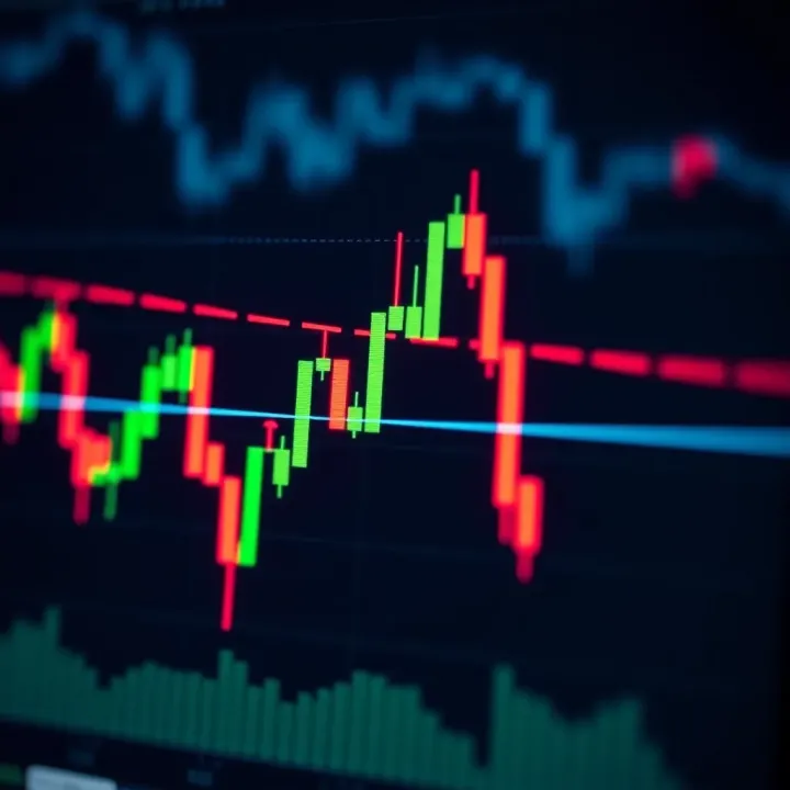 Chart displaying a bullish Harami candlestick pattern signaling potential market reversal