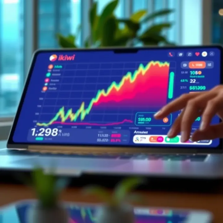 Secure online digital platform interface optimized for Colombian users
