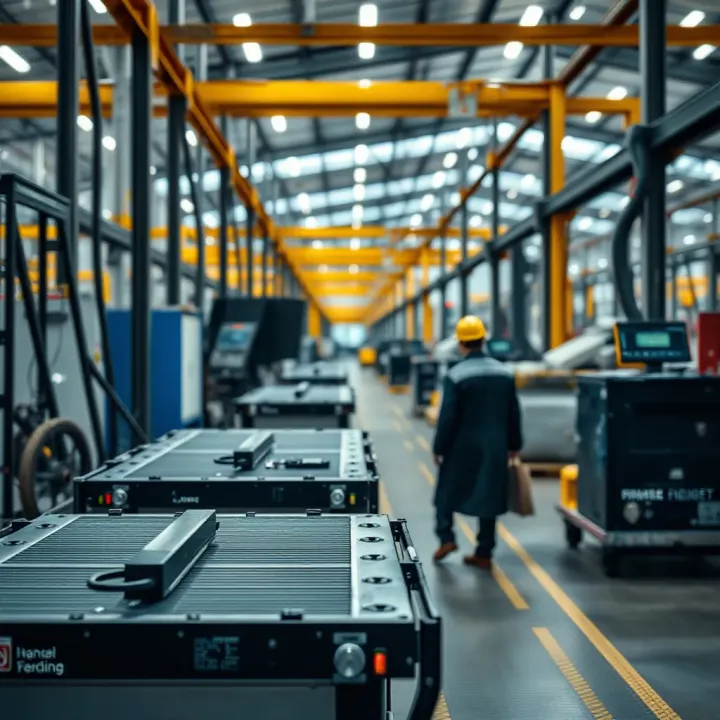 Industrial sector showcasing innovation and technological development in Colombian factories
