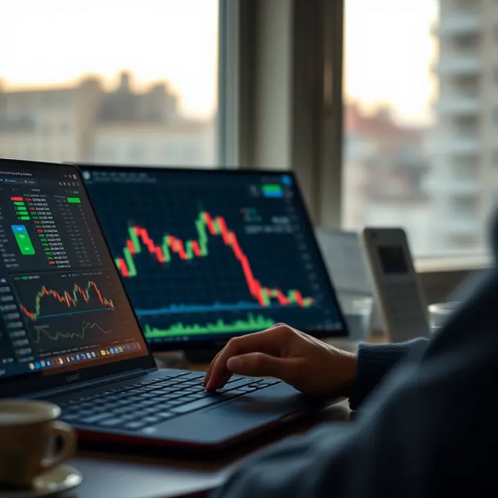 Conceptual illustration of learning trading strategies with no financial risk in Colombia