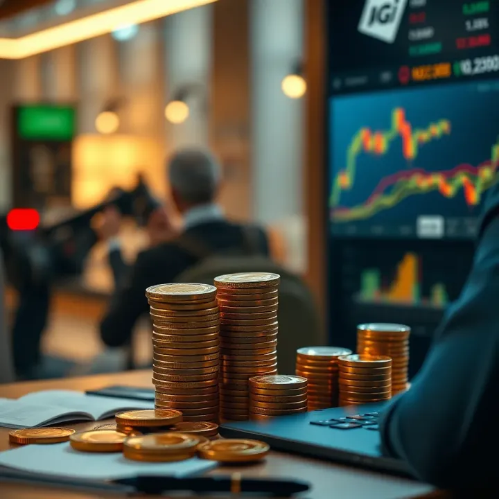 Illustration of strategies to maximize earnings from referrals in an online trading platform