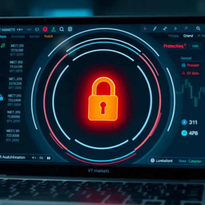 Secure login interface emphasizing protection and user authentication for investors
