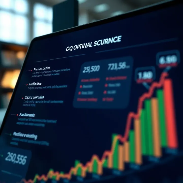 Graph illustrating the key features and functionalities of OQ Option in financial markets