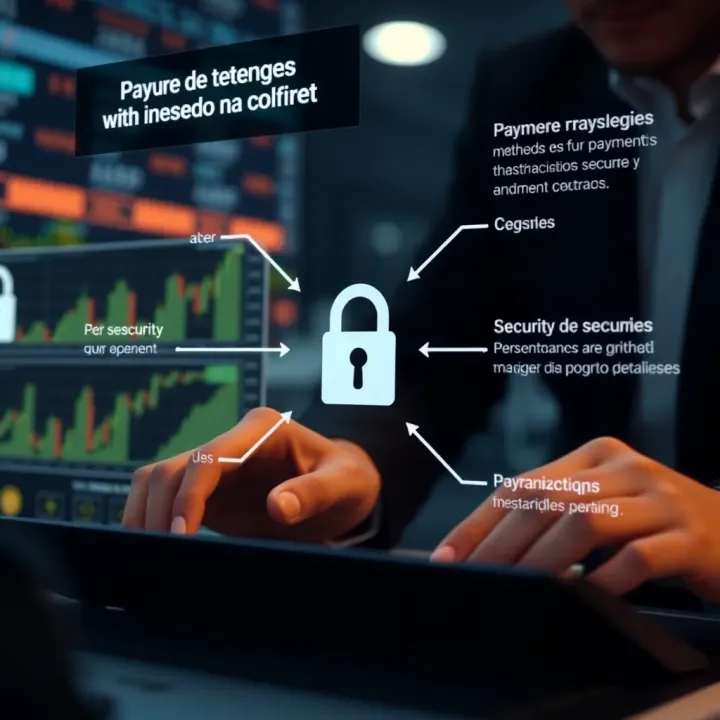 Quotex Broker Payment Methods and Security Illustration of secure online transactions highlighting payment methods and security features