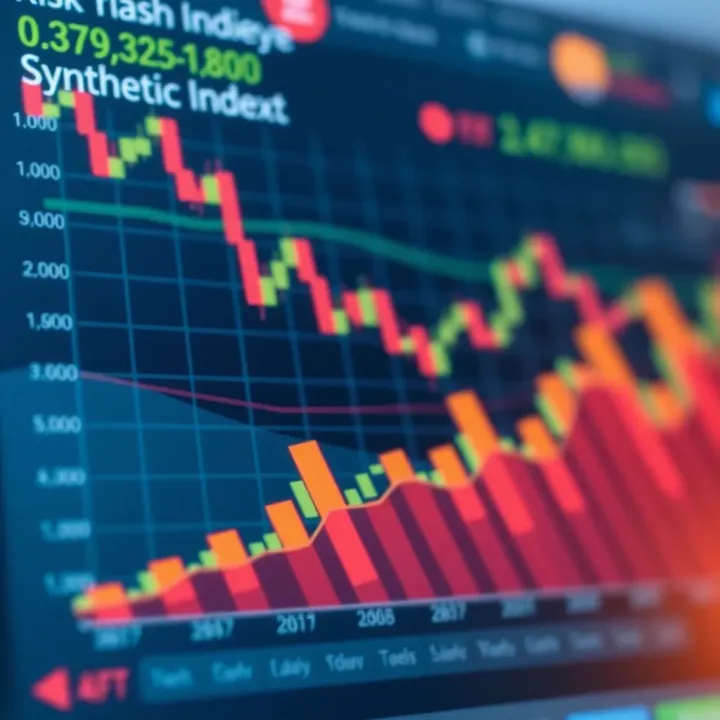 Chart illustrating risk management strategies for synthetic index investments