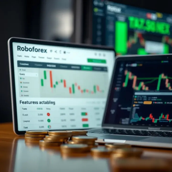 Comparison of different account types available on Roboforex tailored for Colombian investors