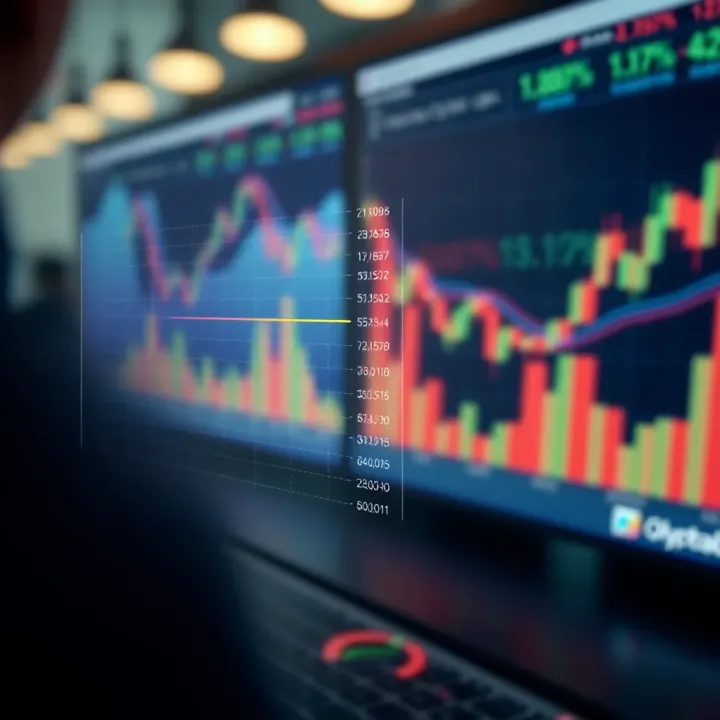 Benefits, Risks, and Security Aspects of Olymptrade for Latin American Traders Graph illustrating the benefits and risks of trading on Olymptrade with security features for Latin American users