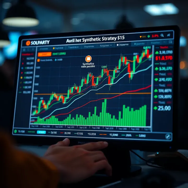 Chart illustrating effective trading strategies for synthetic assets on popular Colombian platforms