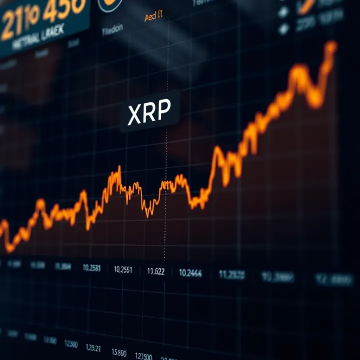 Graph illustrating the historical price trends of XRP cryptocurrency
